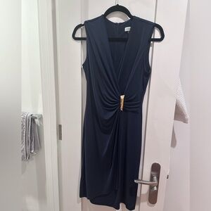 Calvin Klein Work Dress (Navy Blue)